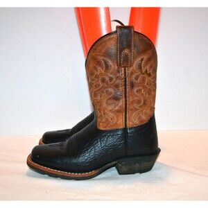 Vintage Boots Western Mountain Rodeo Kids Dan Post